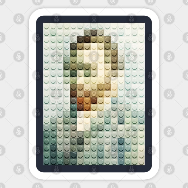 van gogh lego Sticker by Lamink